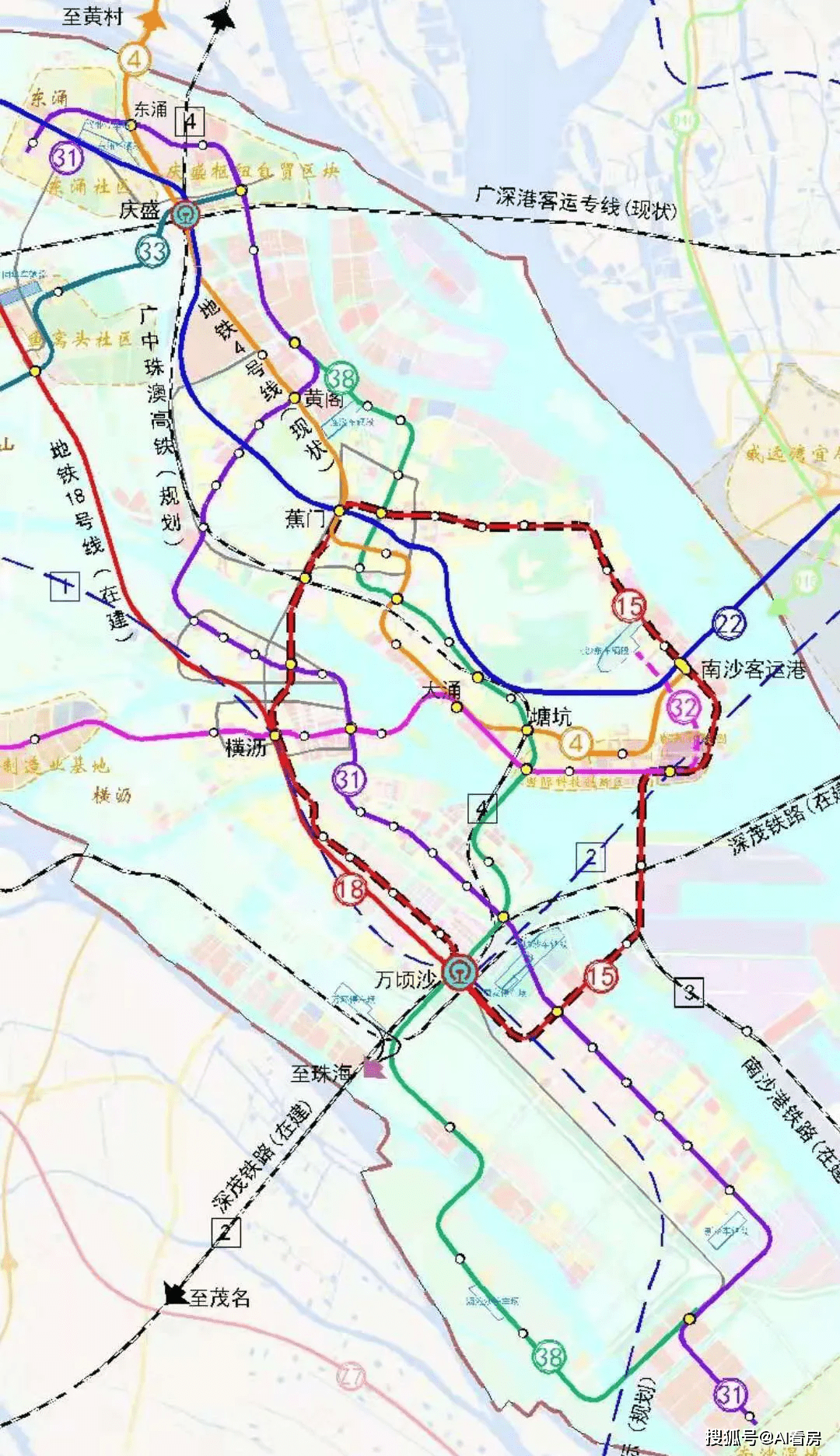 南沙最新地铁进展，城市交通新动力引领发展潮流